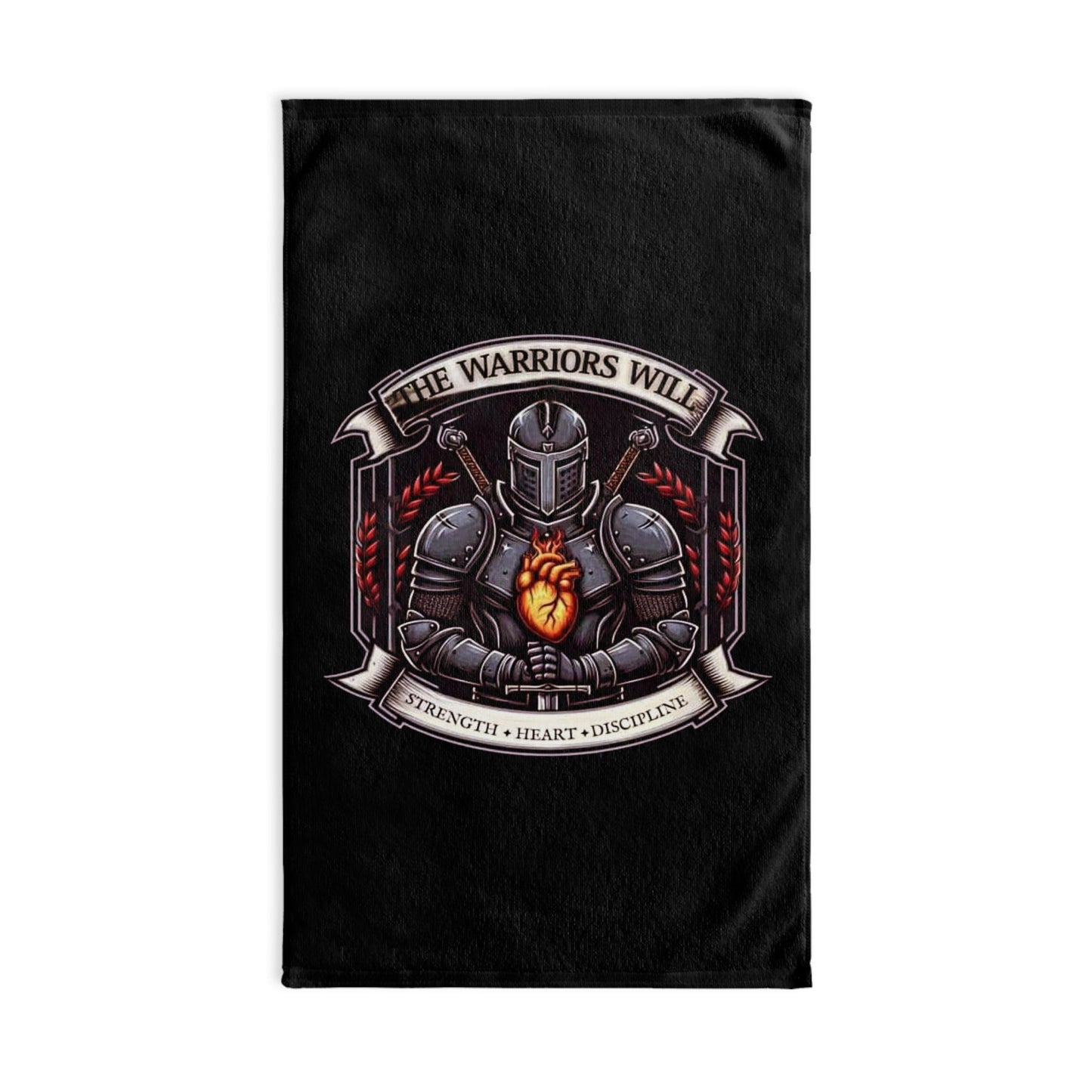 Hand Towel - The Warriors Will #Inspiration# #Discipline# #Train#