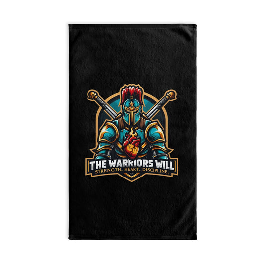 Hand Towel - The Warriors Will #Inspiration# #Discipline# #Train#