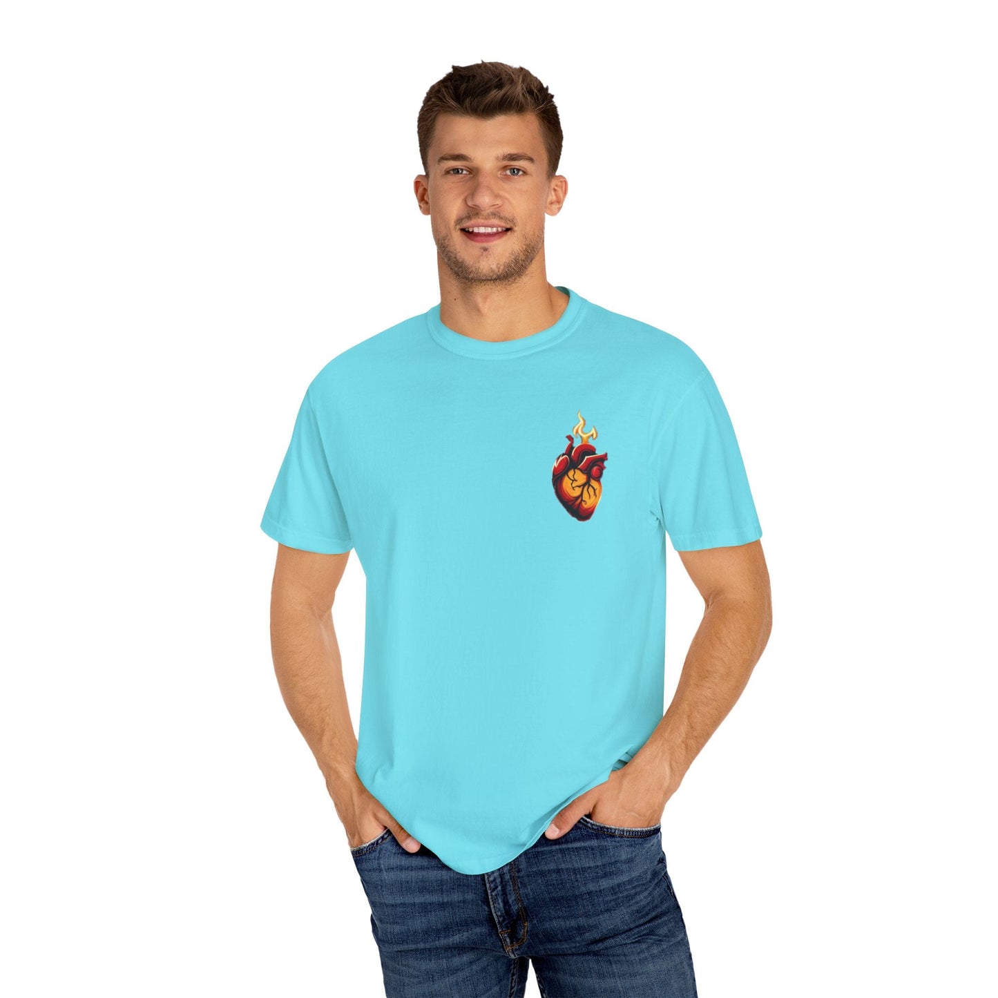 Unisex Garment-Dyed T-shirt - The Warriors Will #Inspiration# #Discipline# #Train#