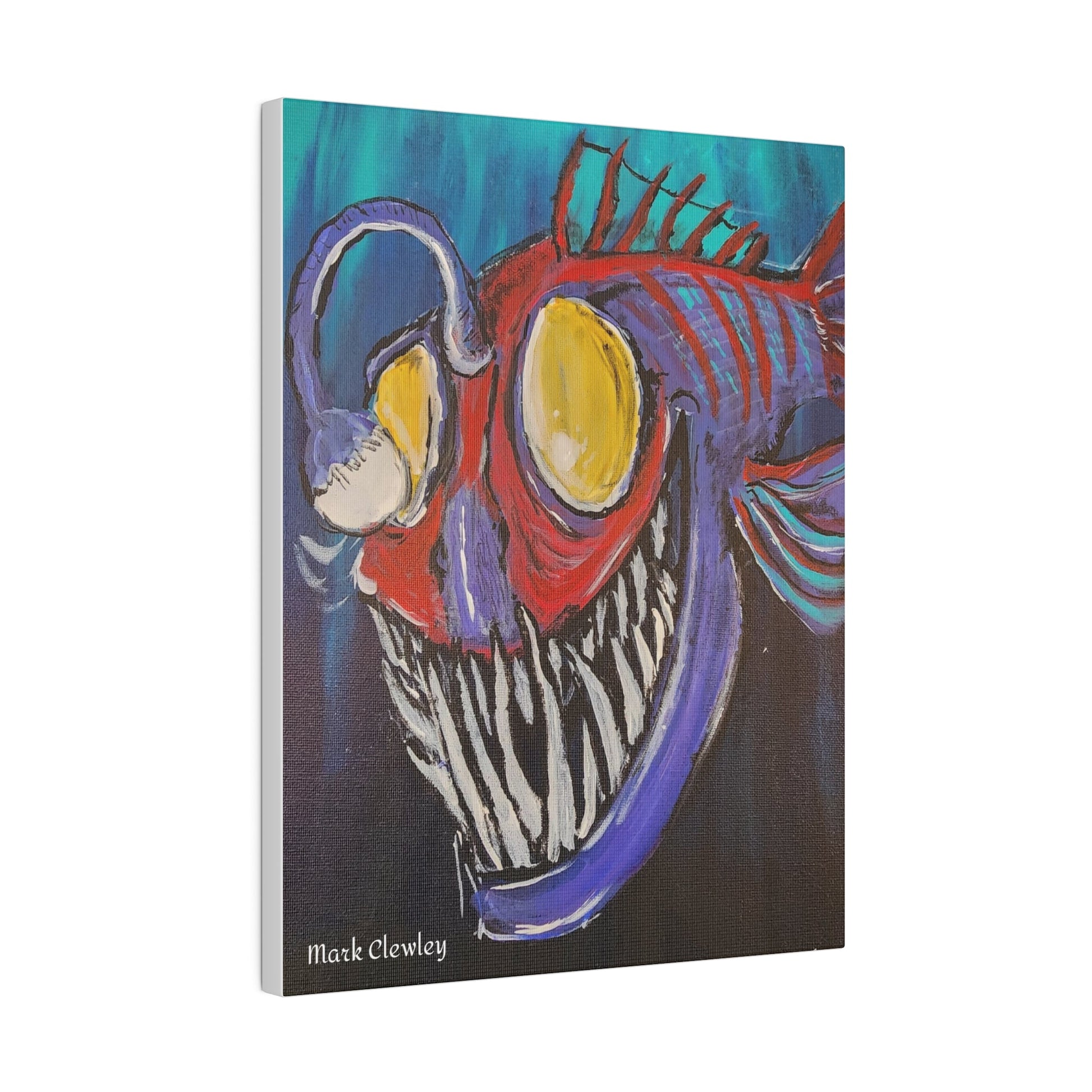 Colorful Angler Fish - The Warriors Will #Inspiration# #Discipline# #Train#