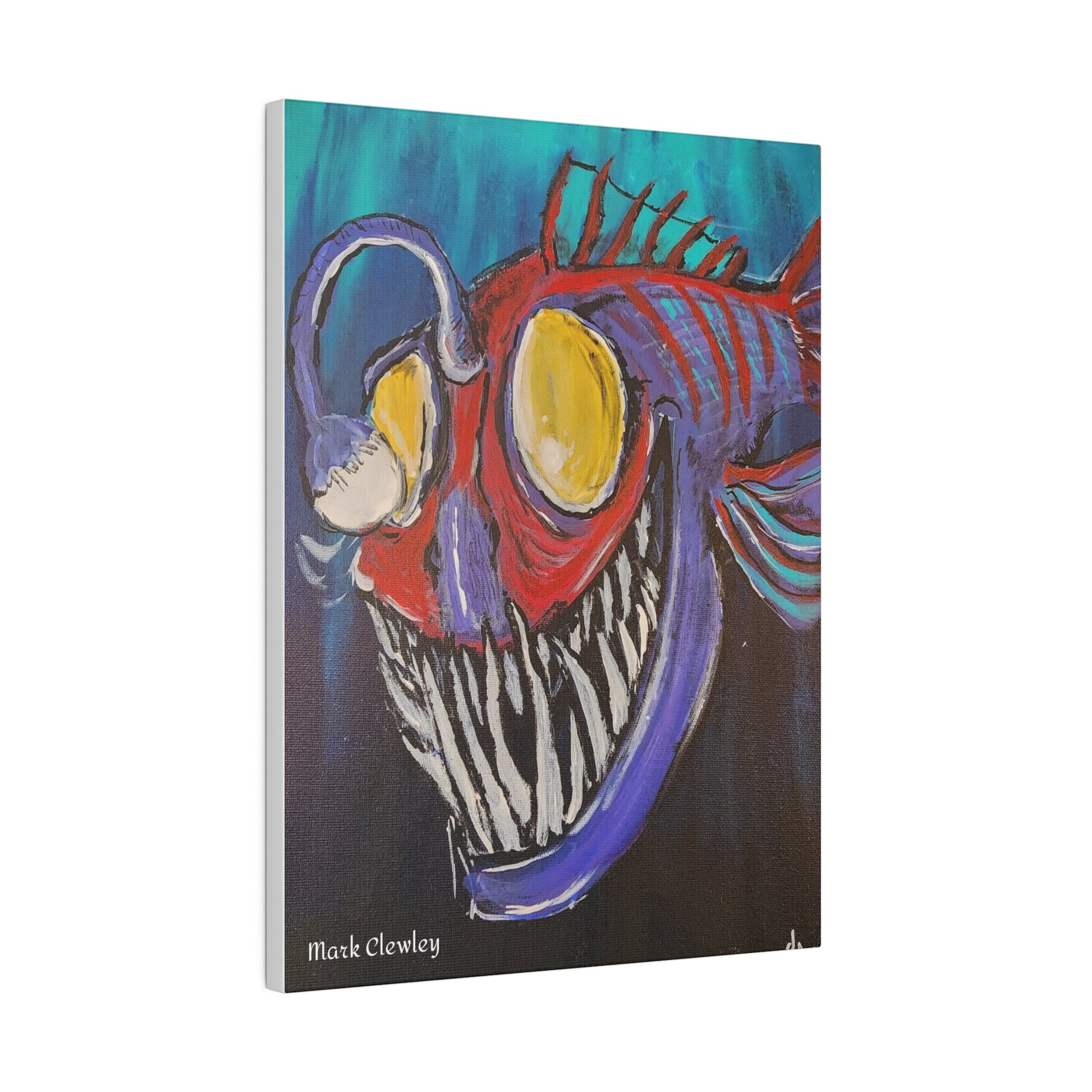 Colorful Angler Fish - The Warriors Will #Inspiration# #Discipline# #Train#